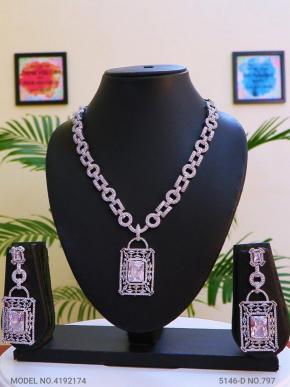 Original Zircon Necklace Set
