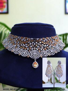 Original Zircon Necklace Set
