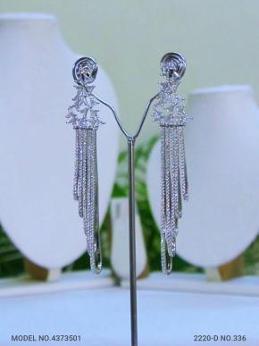 Earrings made of Cubic Zircons