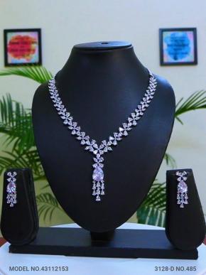 Classic Necklace | AD Jewellery | Handcrafted