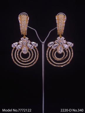 Real Zircon | Fashion AD Earrings