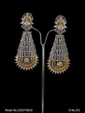 Indian CZ Earrings