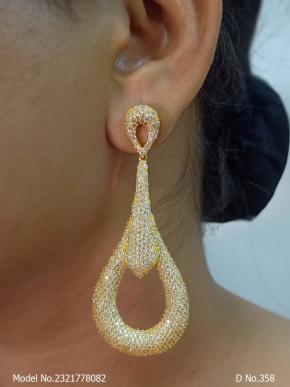 Indian CZ Earrings