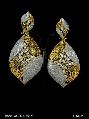 Indian CZ Earrings