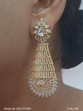 Indian CZ Earrings