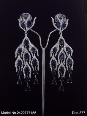 Indian CZ Earrings