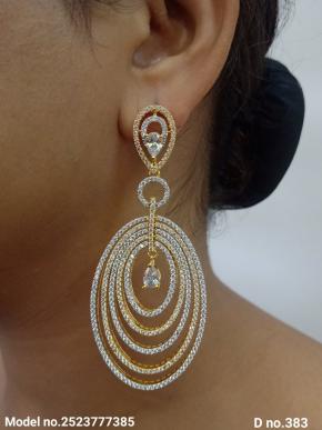 Indian CZ Earrings