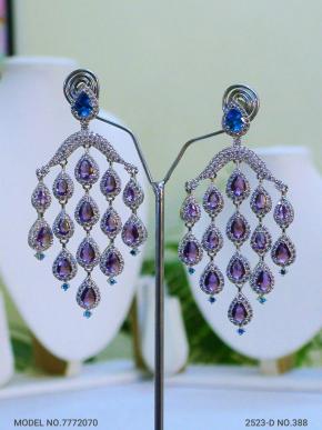 Indian CZ Earrings