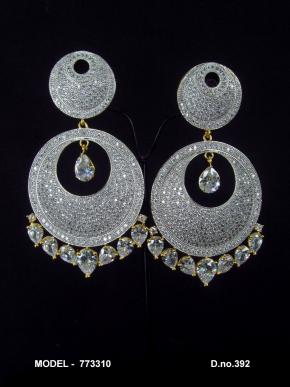 Indian CZ Earrings