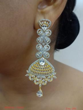 Indian CZ Earrings