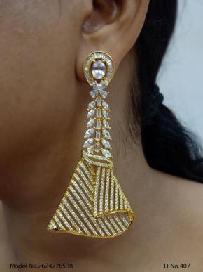 Indian CZ Earrings