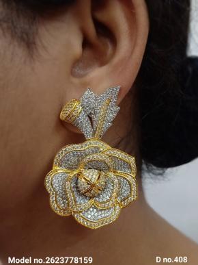 Indian CZ Earrings