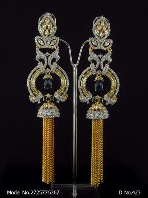 Cz Fashion Earrings | Handcrafted