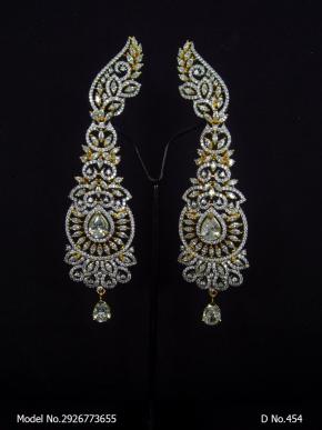 Designer Handmade Cz Earrings