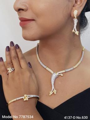 Original Zircon Necklace Set