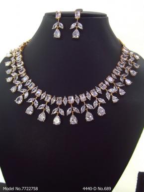 Imitation Diamond Cz Jewelry Set
