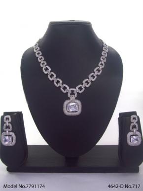 Original Zircon Necklace Set