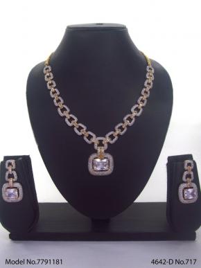 Original Zircon Necklace Set