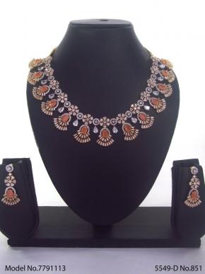 Original Zircon Necklace Set
