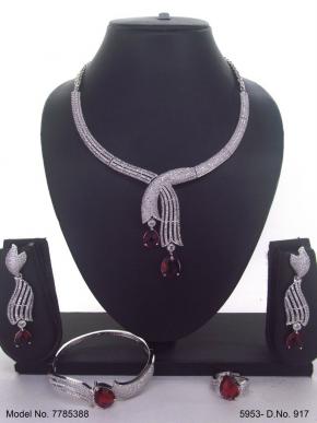 Original Cz Traditional Necklace