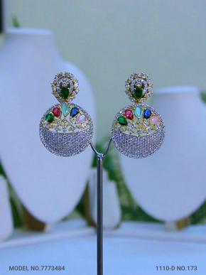 Indian CZ Earrings